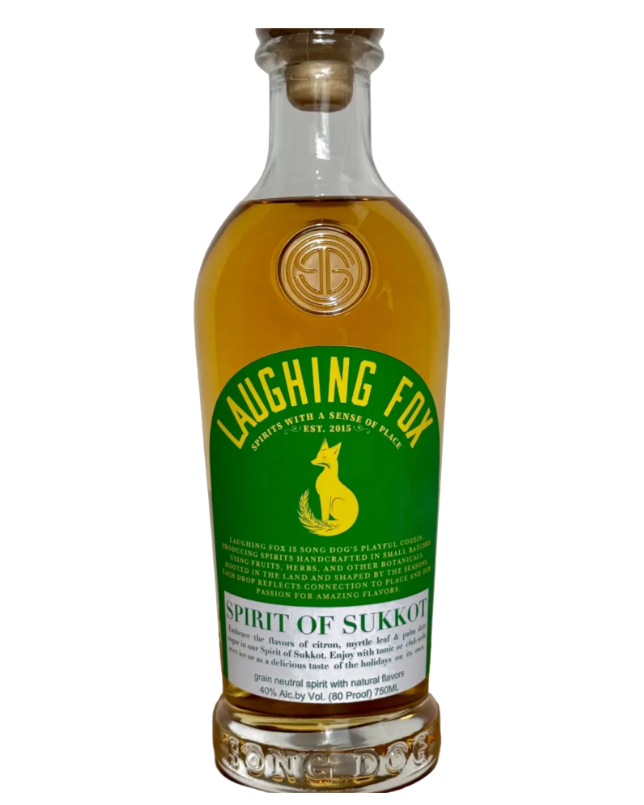 Spirit of Sukkot bottle