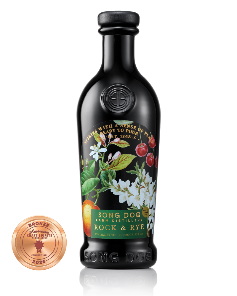 Song Dog Rock & Rye whiskey