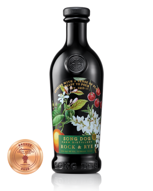 Song Dog Rock & Rye whiskey